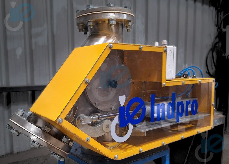 indpro - pneumatic Swing ball diverter valves 
