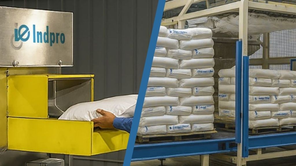 automated bag slitting machine banner - Indpro