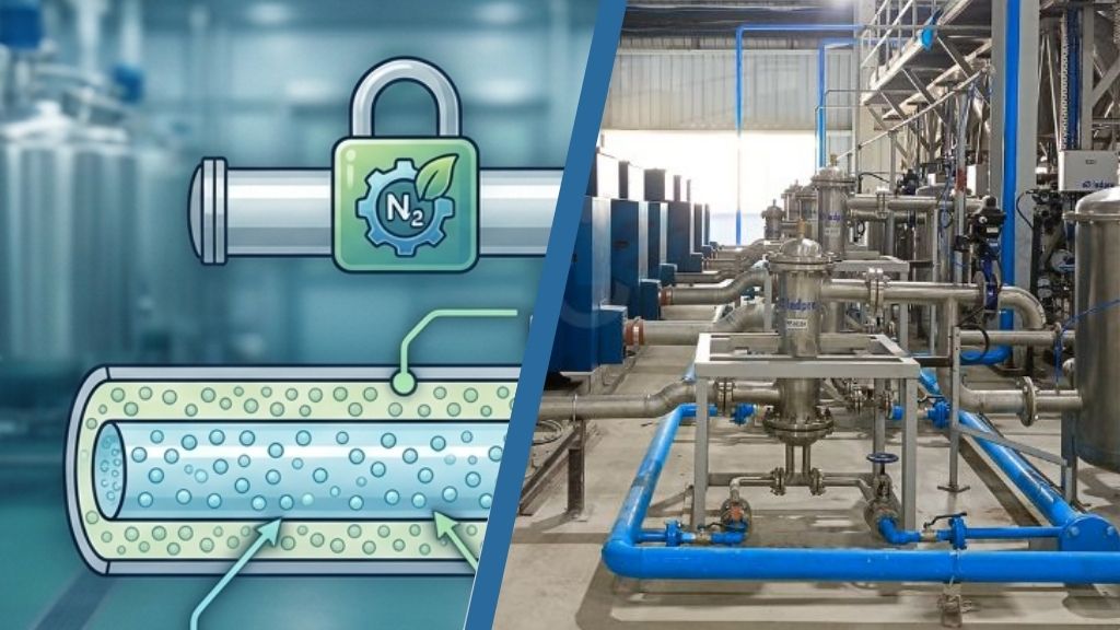 close loop n2 conveying system - Indpro