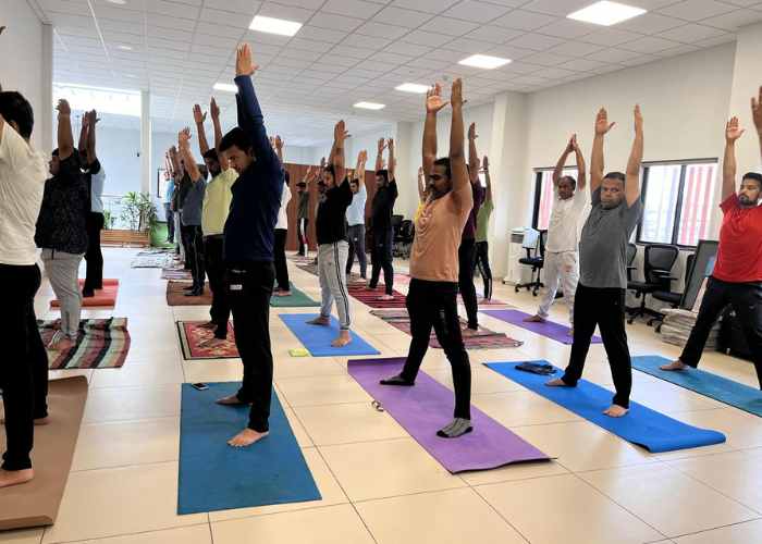 Indpro International Yoga Day