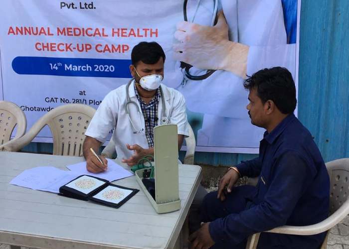 Indpro Annual Health Checkup Camp