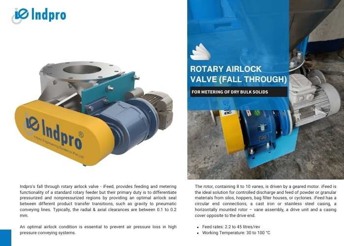 Rotary Airlock Valve - Indpro Engineering Pune