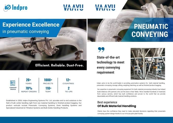 Indpro Engineering, Pune - Pneumatic Conveying System Brochure pdf