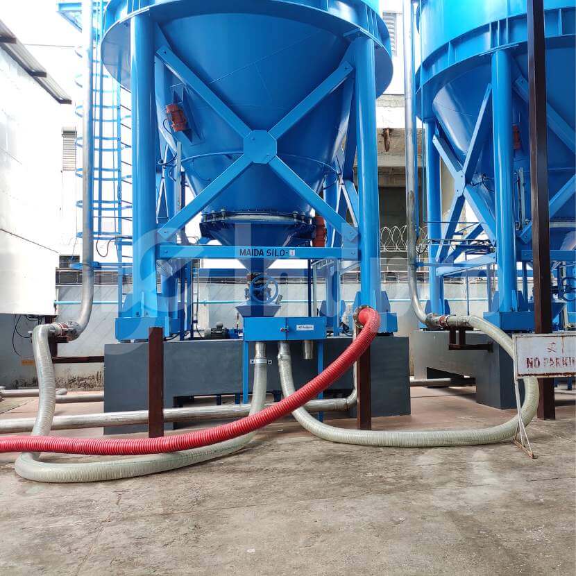 pneumatic conveying system for bulker unloading -indpro