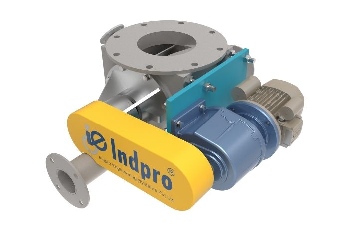 Rotary Air Lock Valve (Blow Through) - Indpro Engineeing Pune