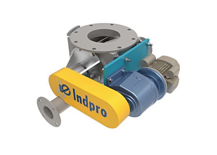 blow Thorough rotary airlock valve - indpro 