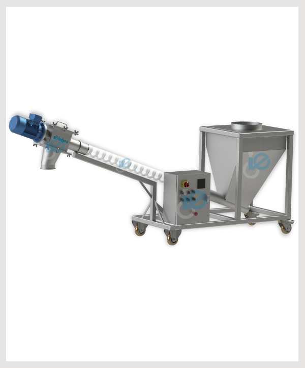 Indpro Engineering, Pune - portable Flexible screw conveyor system