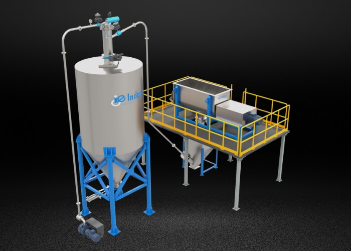 Indpro Engineering, Pune - Powder Transfer System Blender To Silo 