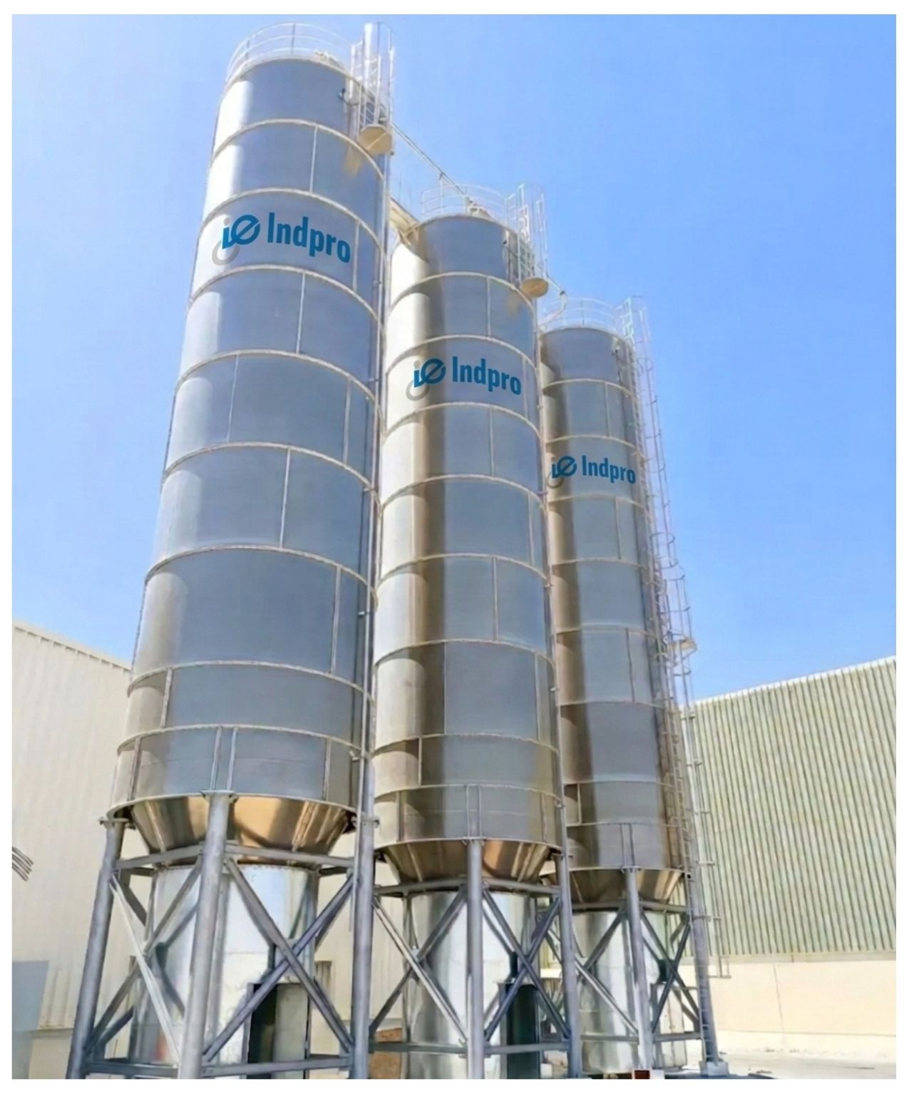 Indpro Engineering, Pune - Bolted Storage Silo System