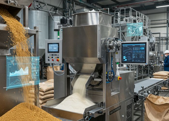 Weigh hopper operation 