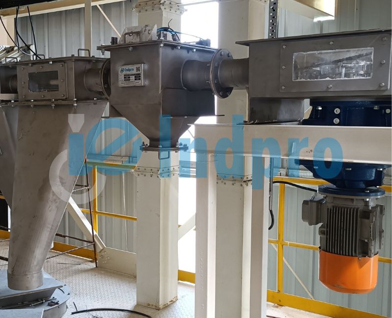 Tube Chain Conveyor for Animal Feed Powder Blend -indpro