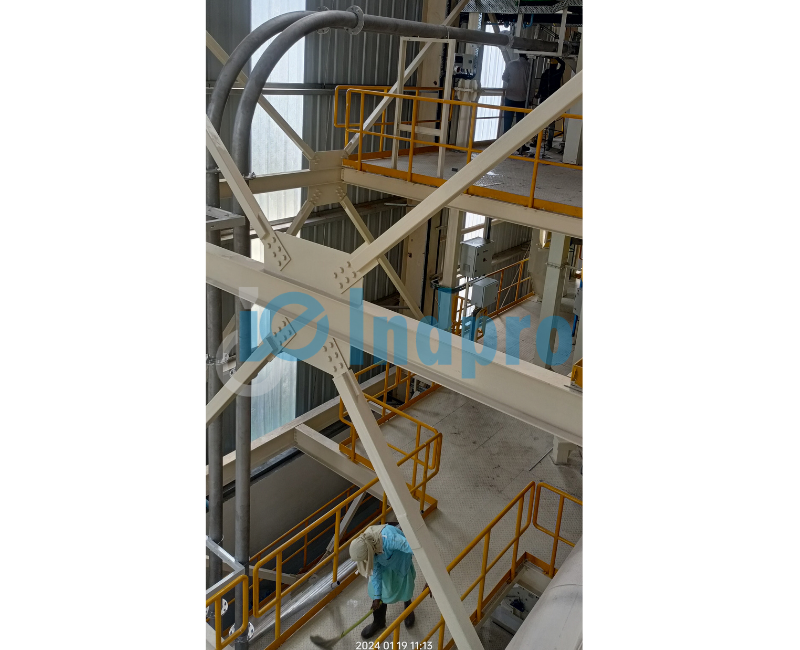 Tube Chain Conveyor for Animal Feed Powder Blend - indpro
