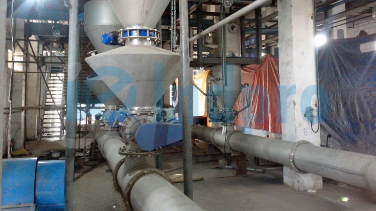 Nitrogen based close loop pneumatic conveying - Indpro