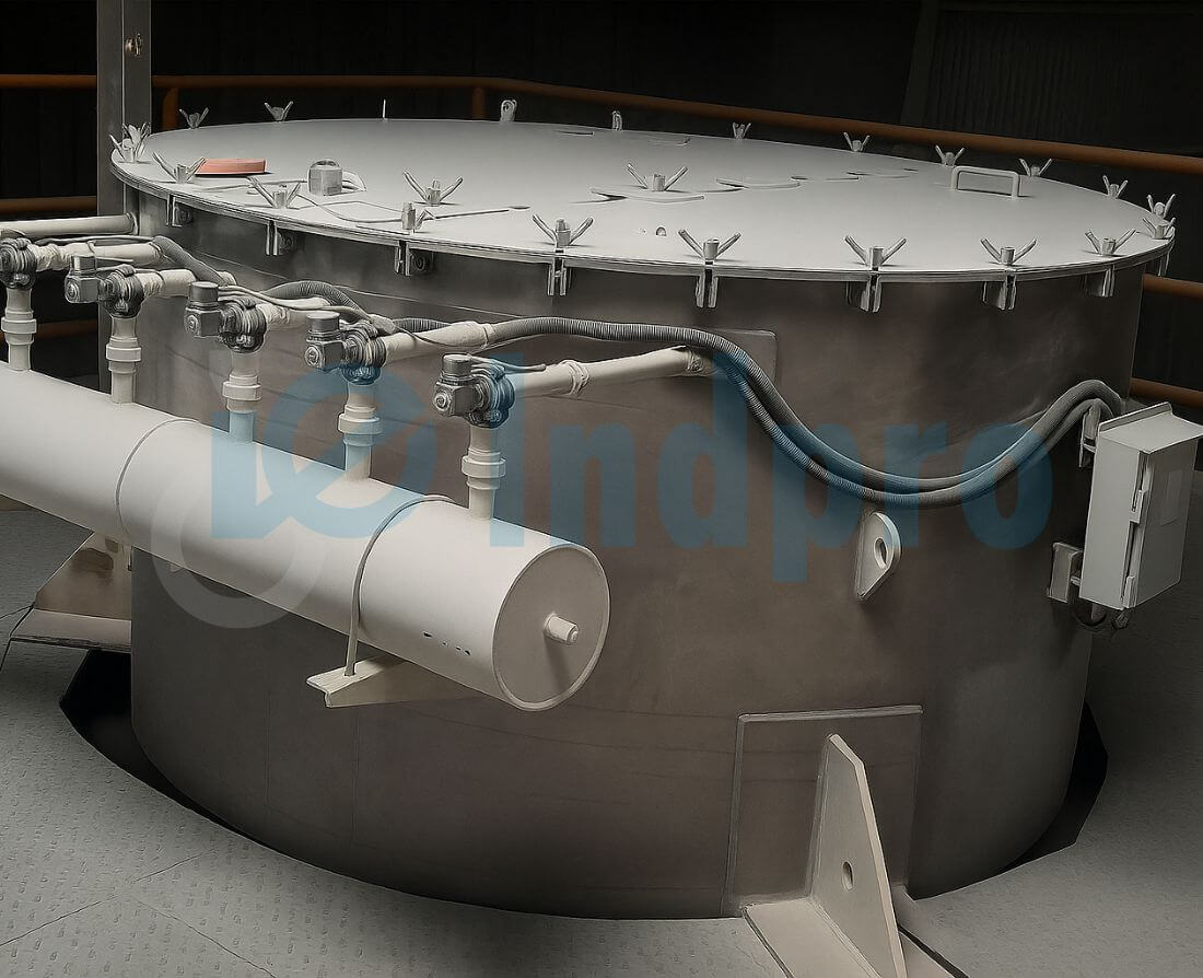 Bentonite material dump station – Indpro