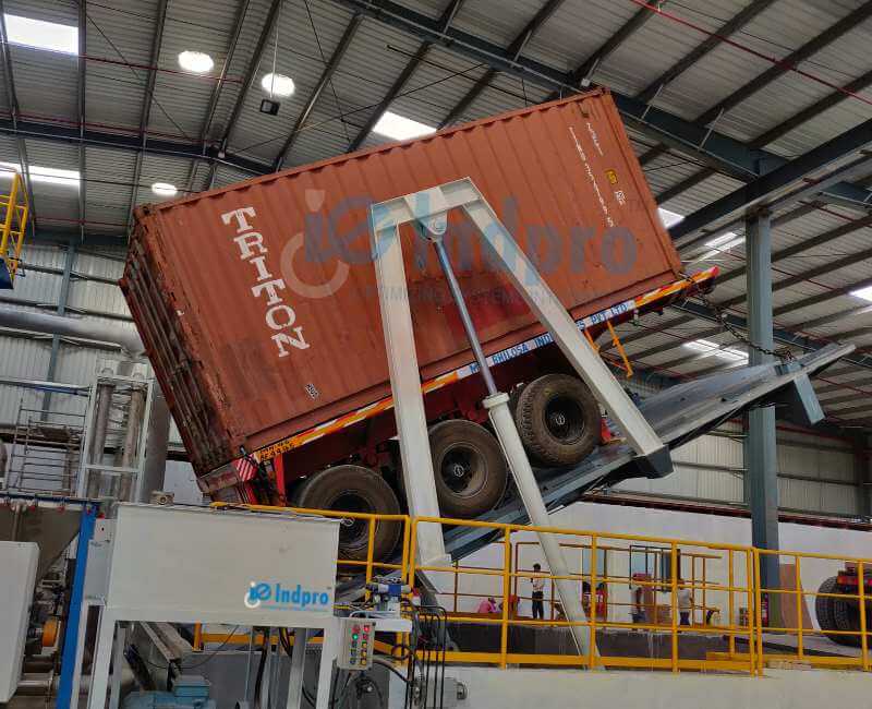 Indpro Engineering, Pune - Container Tilting System Project