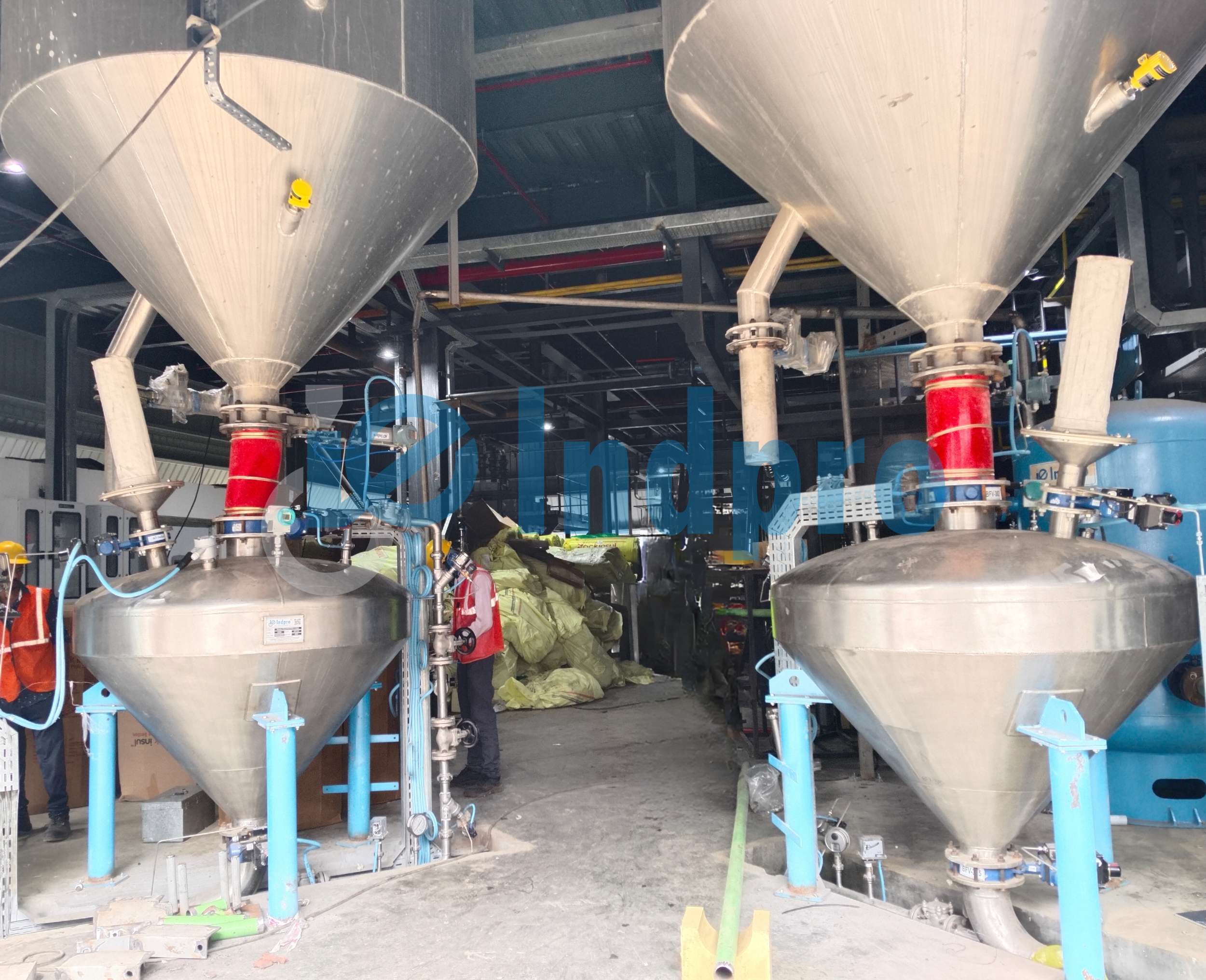 Tube Chain Conveyor for Animal Feed Powder Blend -indpro